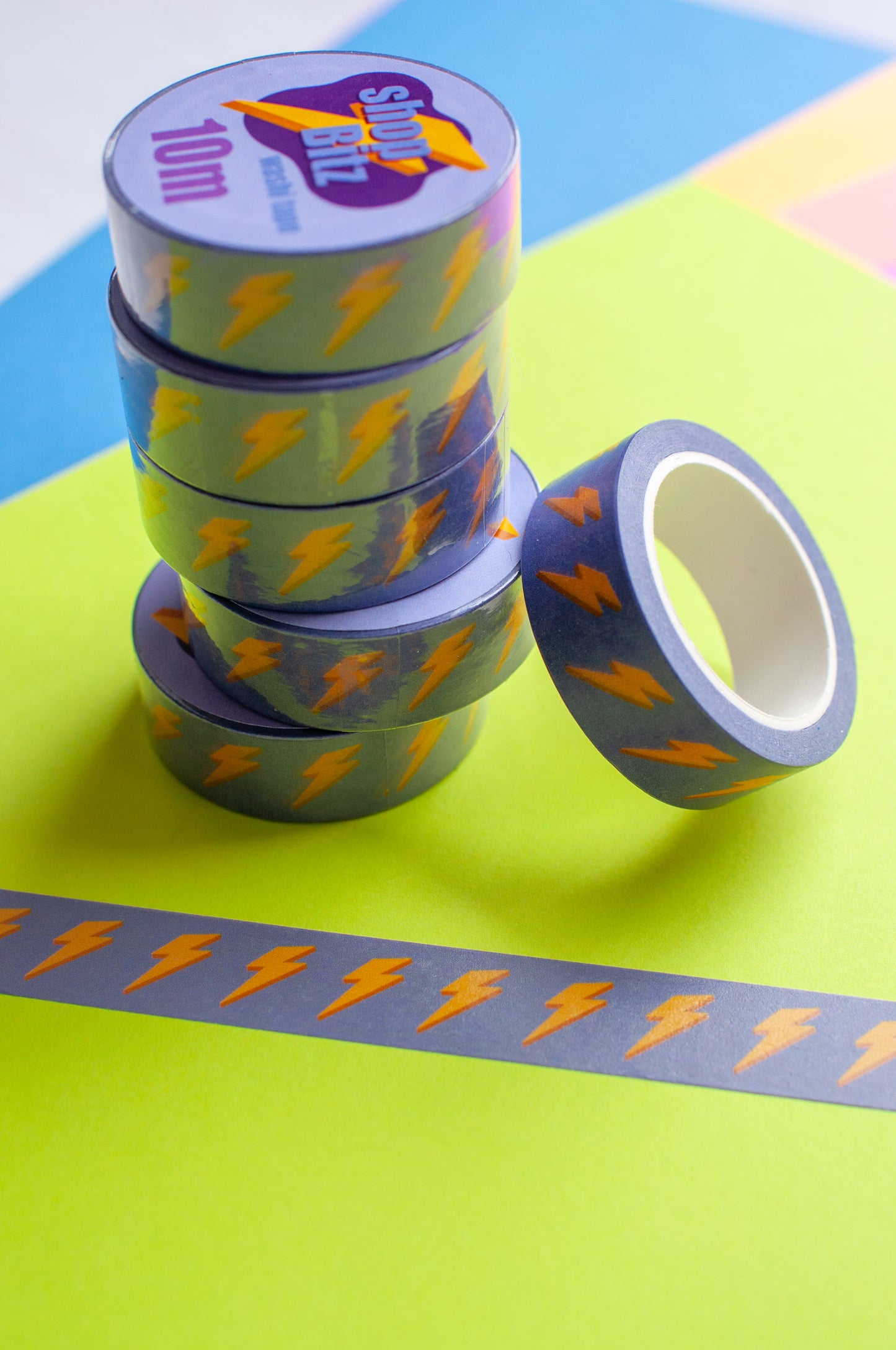 Lightning Bolt Washi Tape