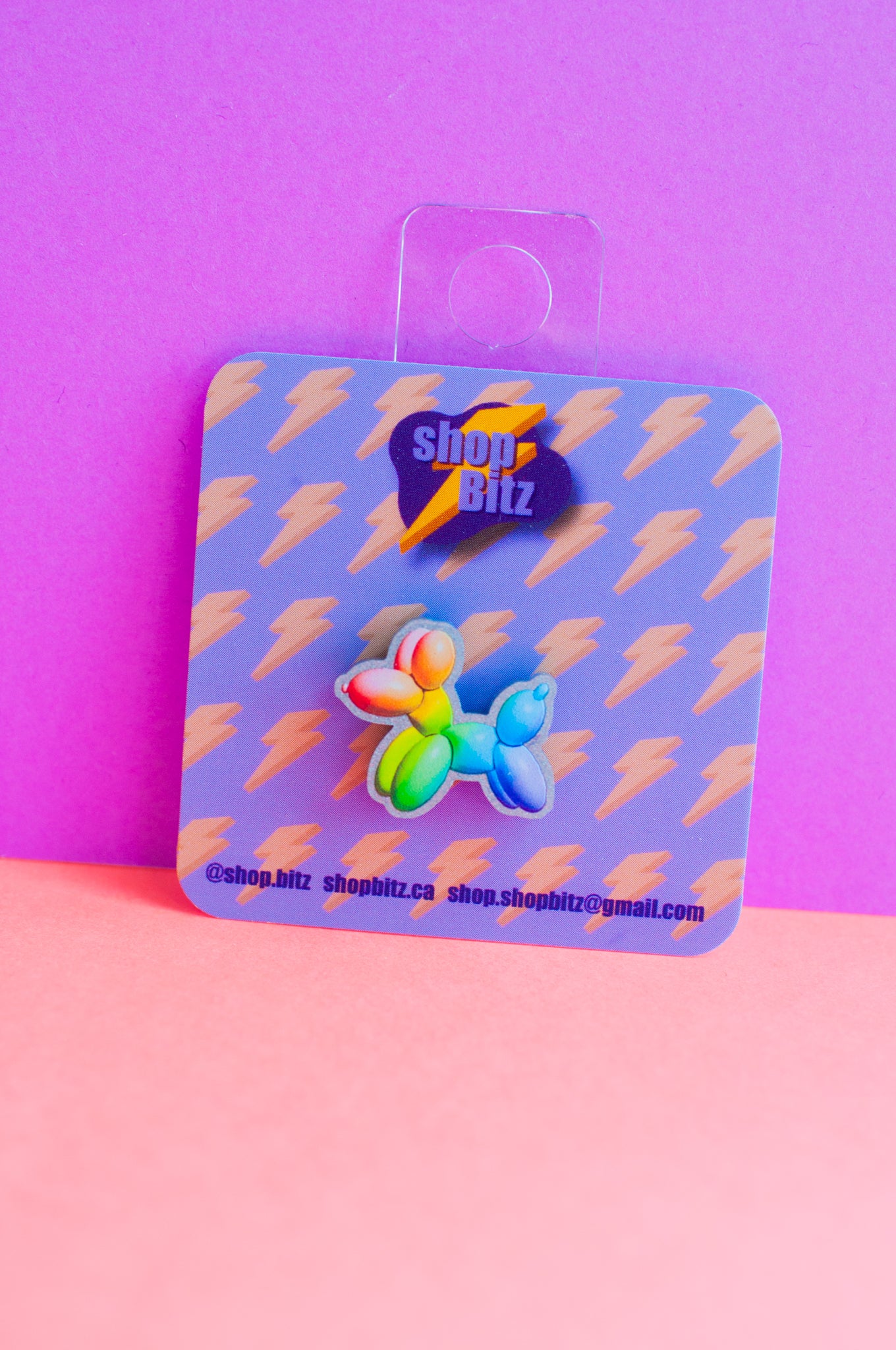 Rainbow Balloon Dog