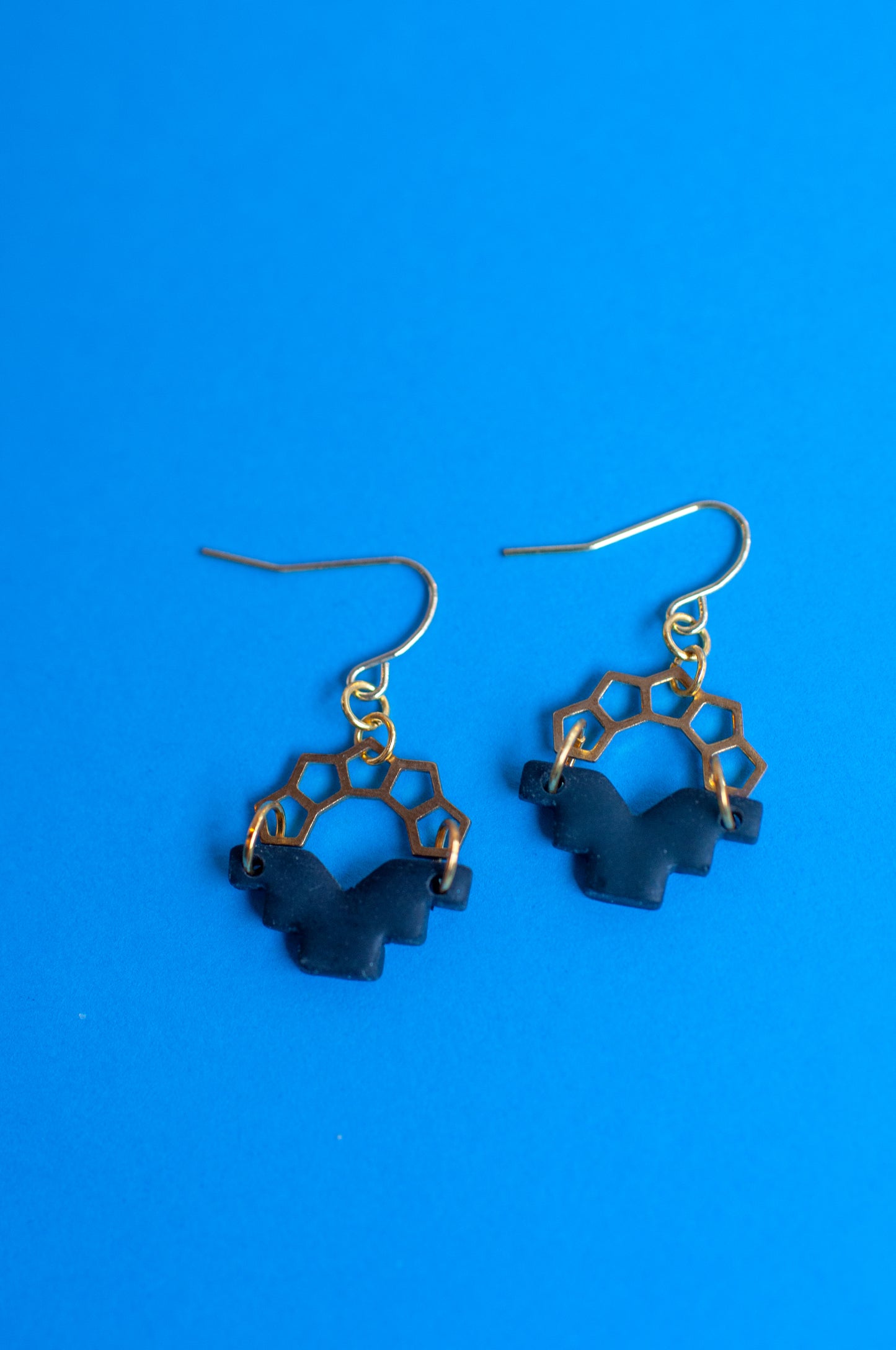 Black Honeycomb Dangles