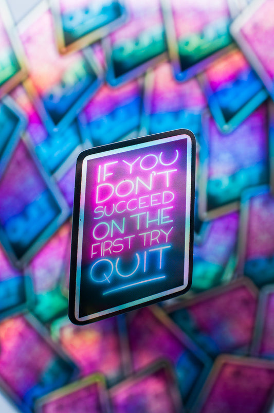 If You Don't Succeed