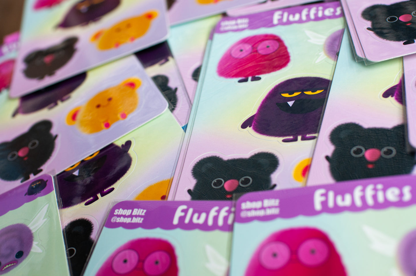 Fluffies Sticker Sheet