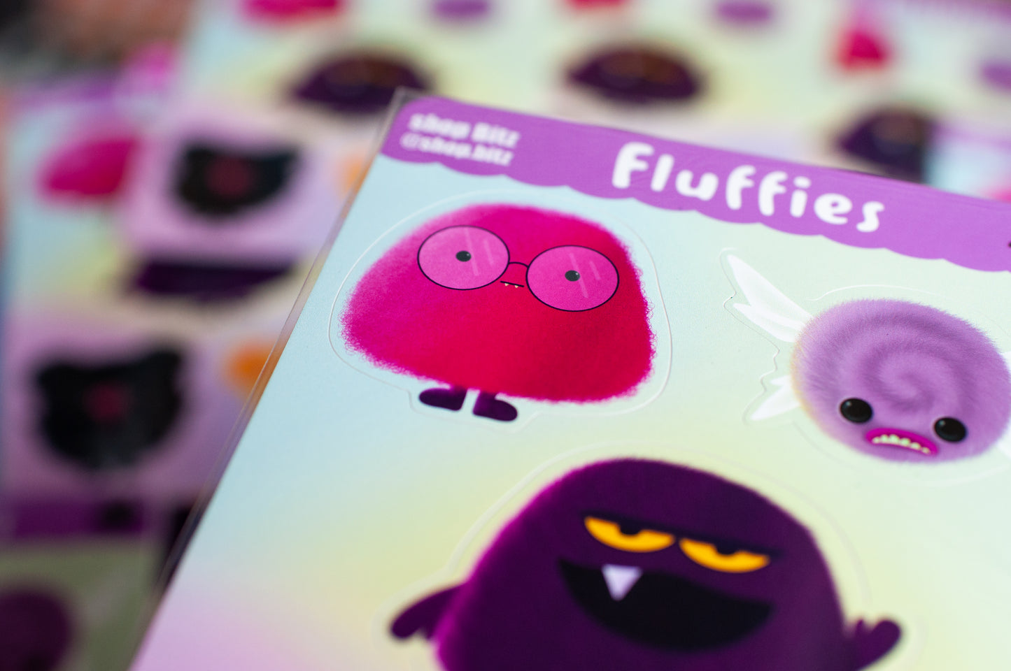 Fluffies Sticker Sheet