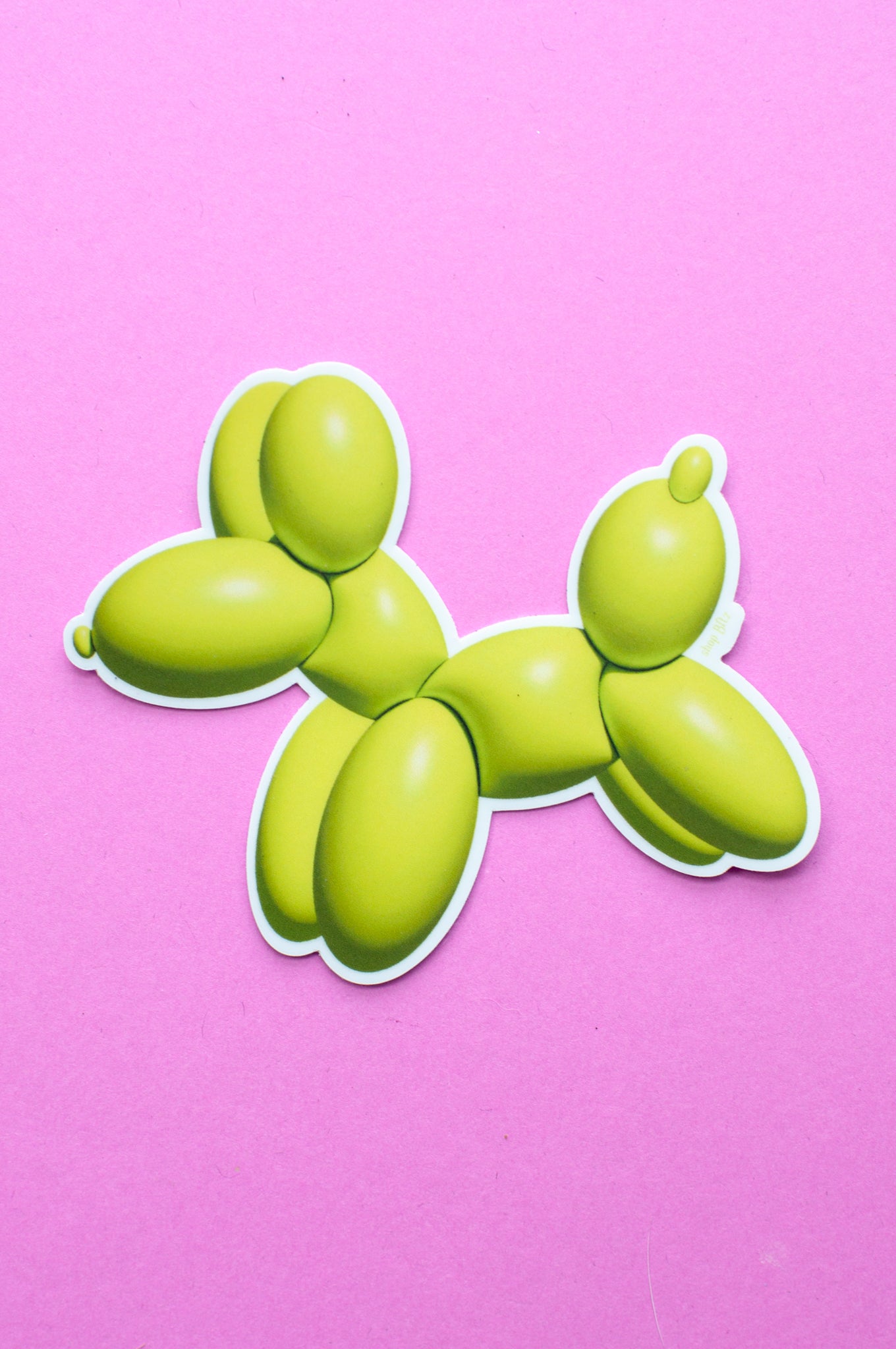 Green Balloon Dog Friend