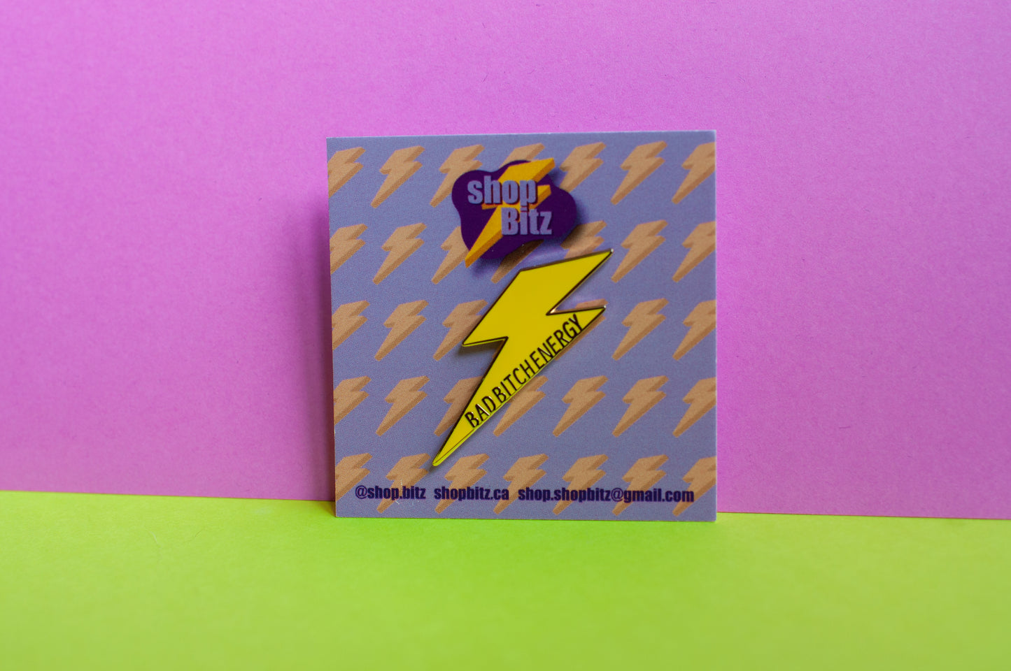 Bad Bitch Energy Enamel Pin