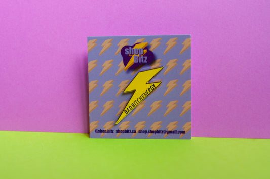 Bad Bitch Energy Enamel Pin