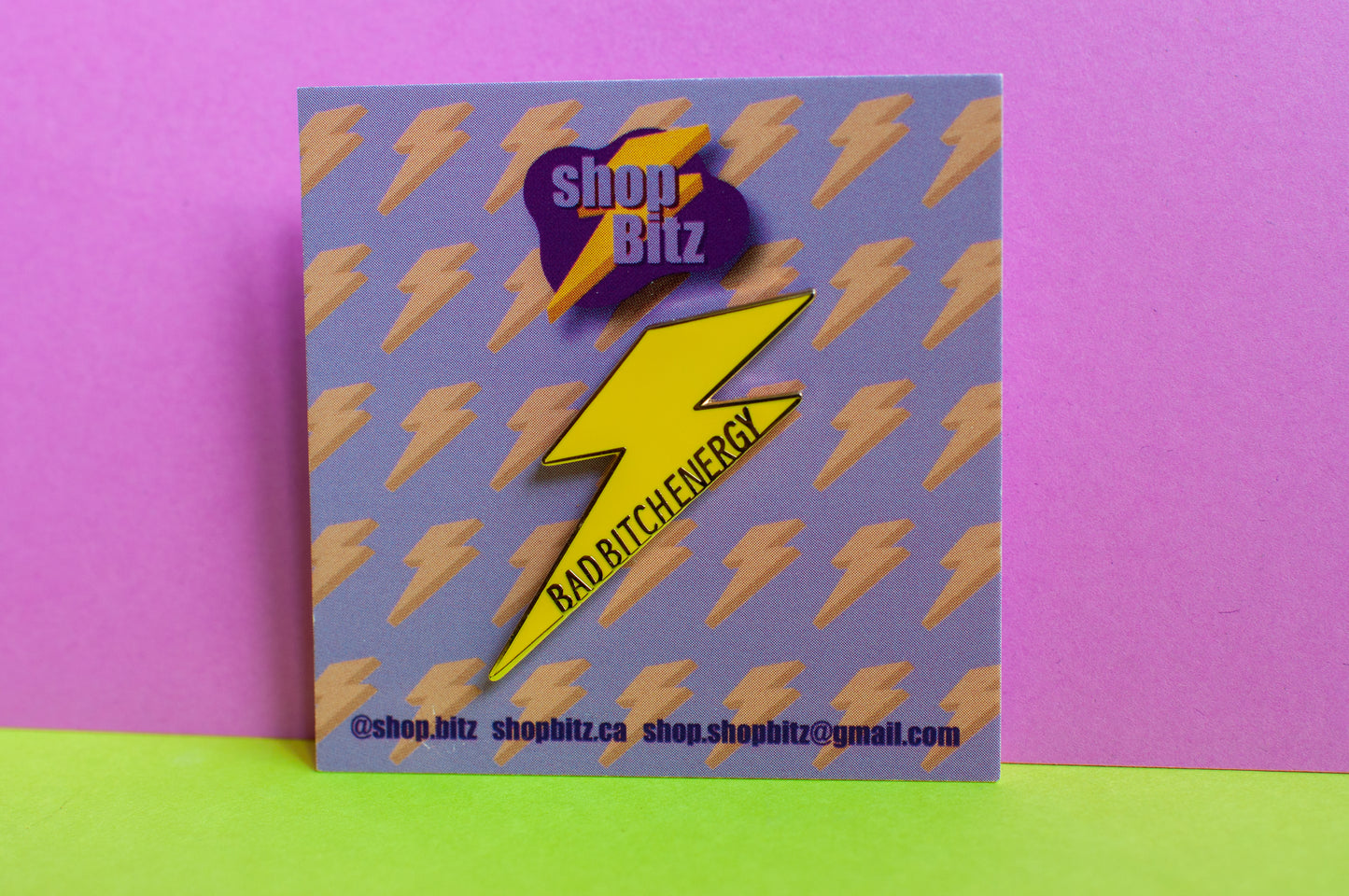 Bad Bitch Energy Enamel Pin