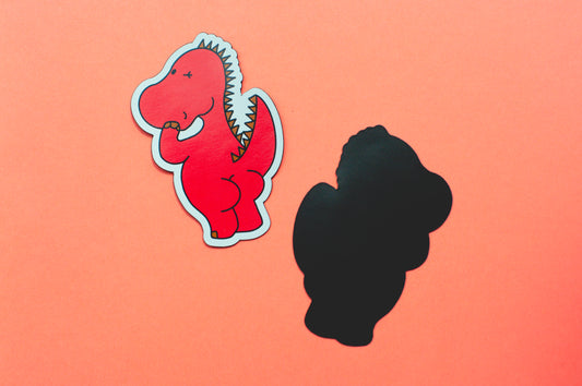 Sassy Dino Butt Magnet