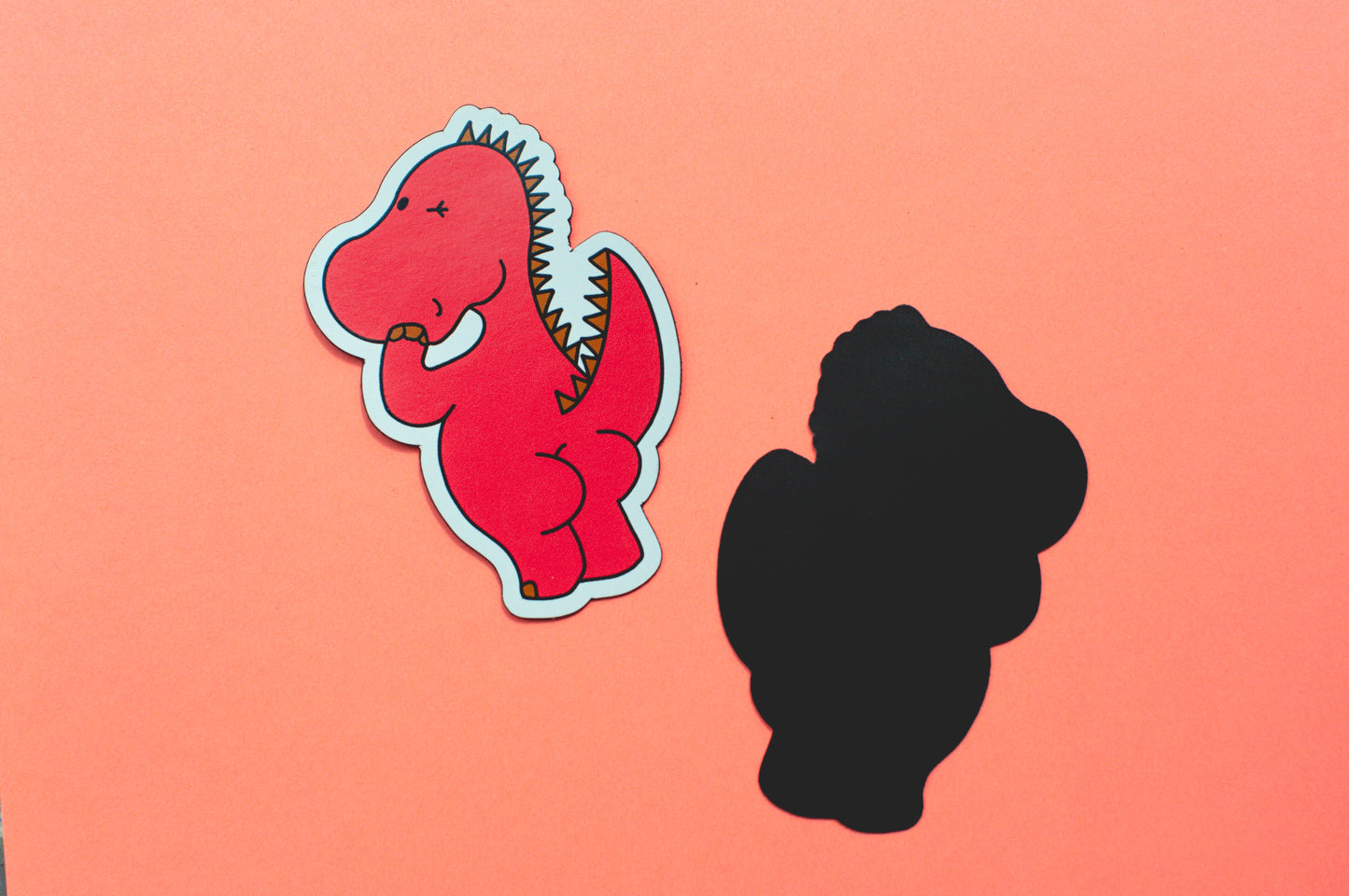 Sassy Dino Butt Magnet