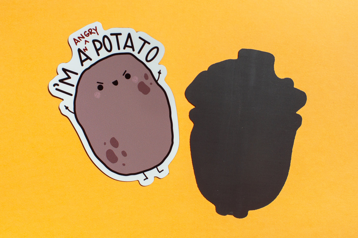 Angry Potato Magnet