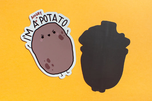 Angry Potato Magnet