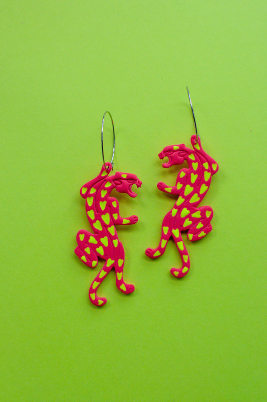 Pink and Yellow Jaguars