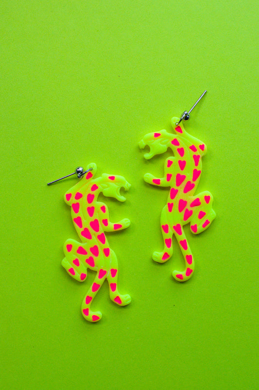 Yellow and Pink Jaguars
