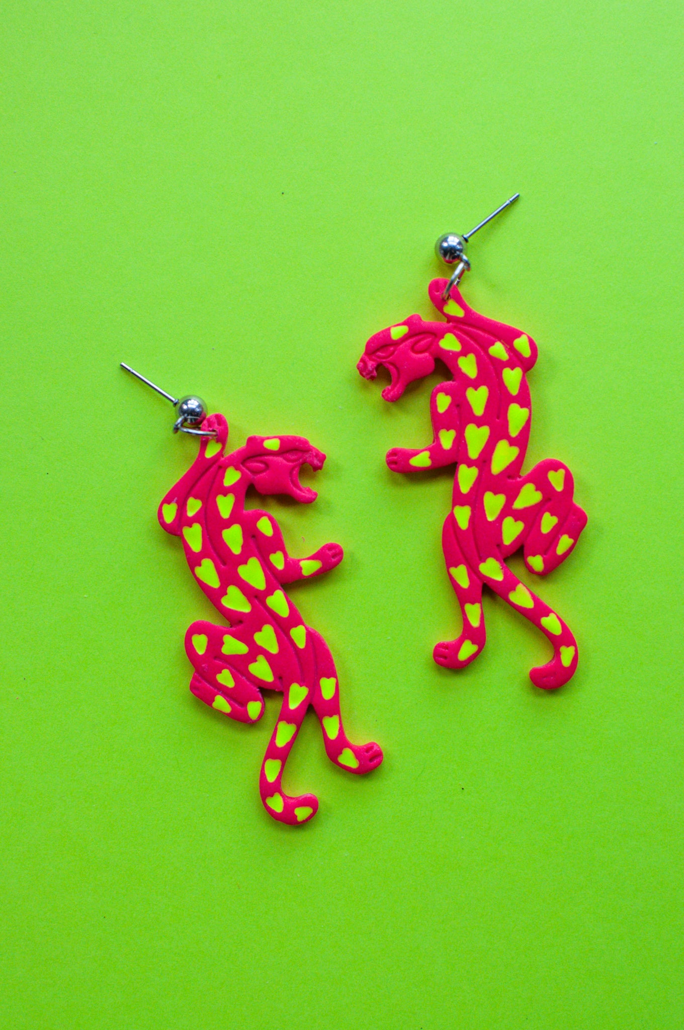 Pink and Yellow Jaguars