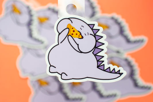 Pizza Dino; a self portrait