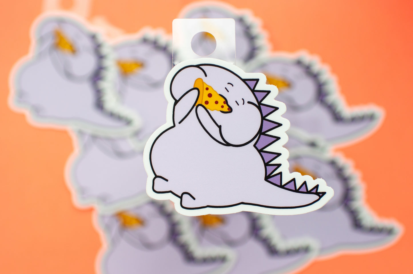 Pizza Dino; a self portrait