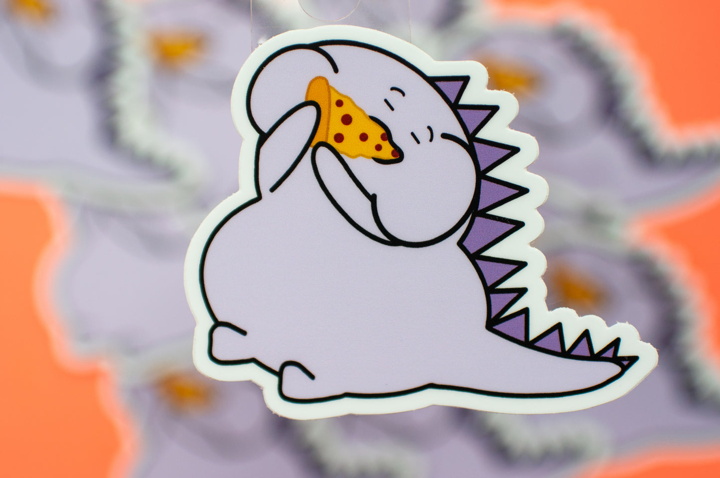 Pizza Dino; a self portrait
