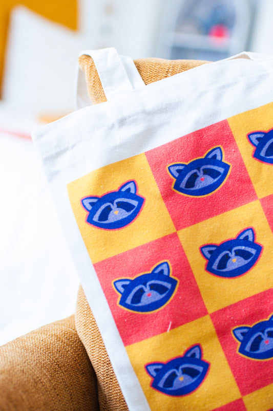 Raccoon Tote Bag