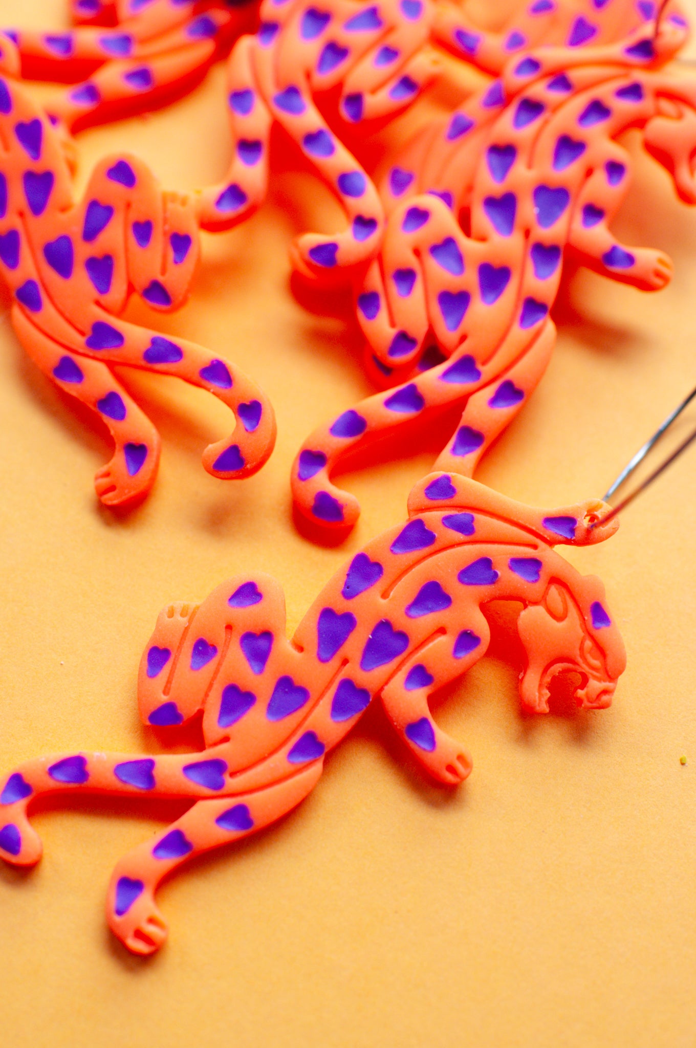 Orange and Purple Jaguars