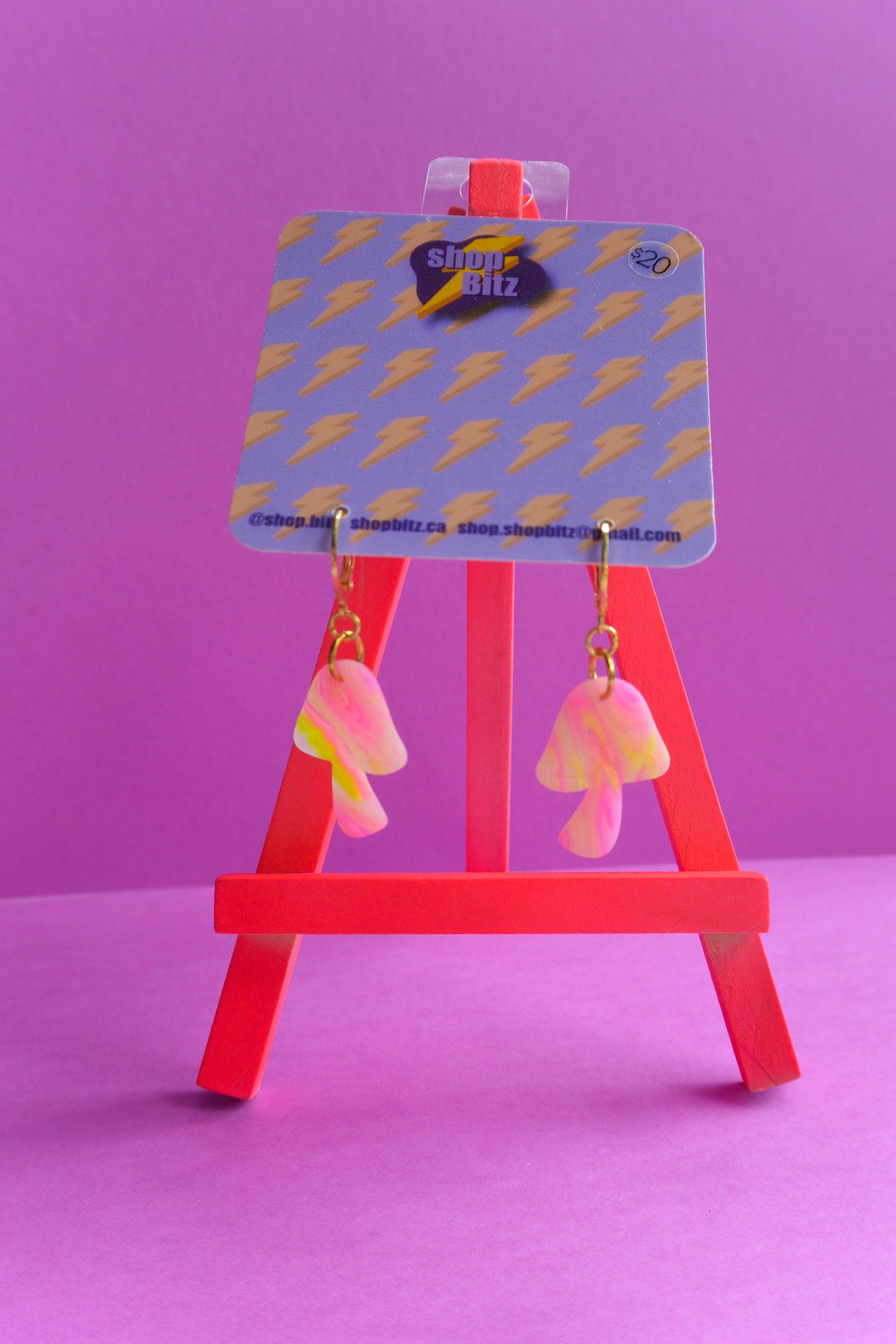 Translucent Swirl Mushrooms