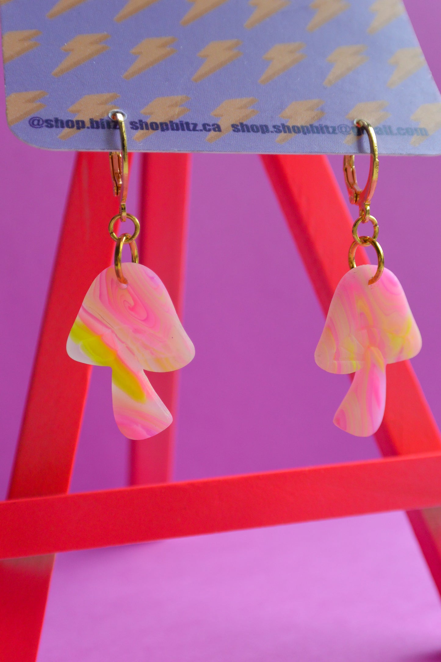 Translucent Swirl Mushrooms