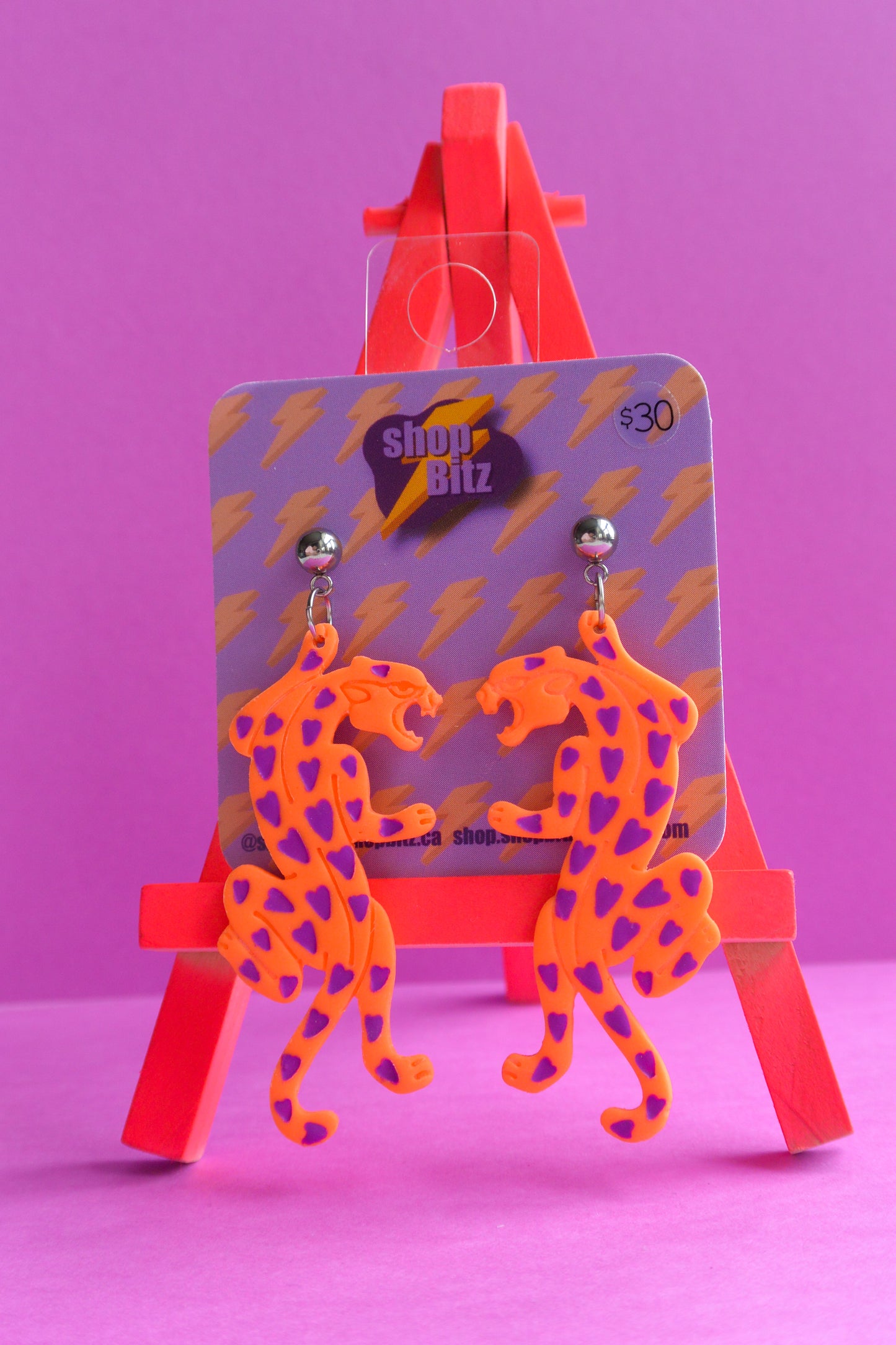 Orange and Purple Jaguars