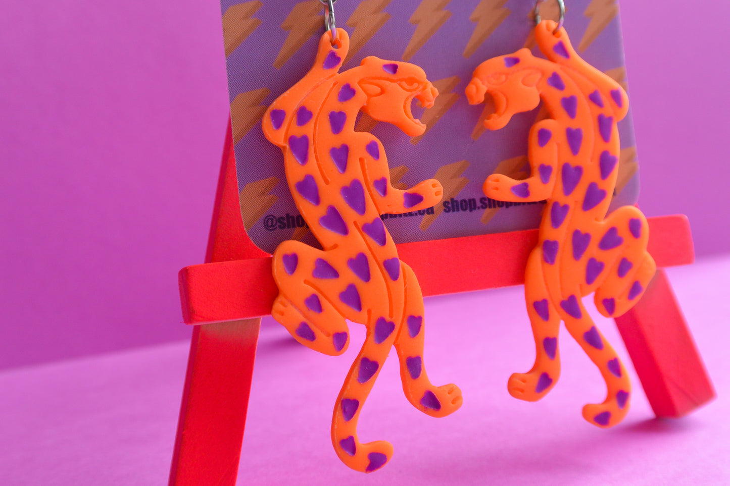 Orange and Purple Jaguars