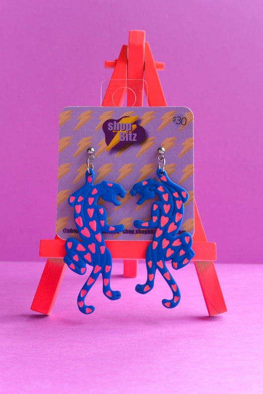 Blue and Pink Jaguars