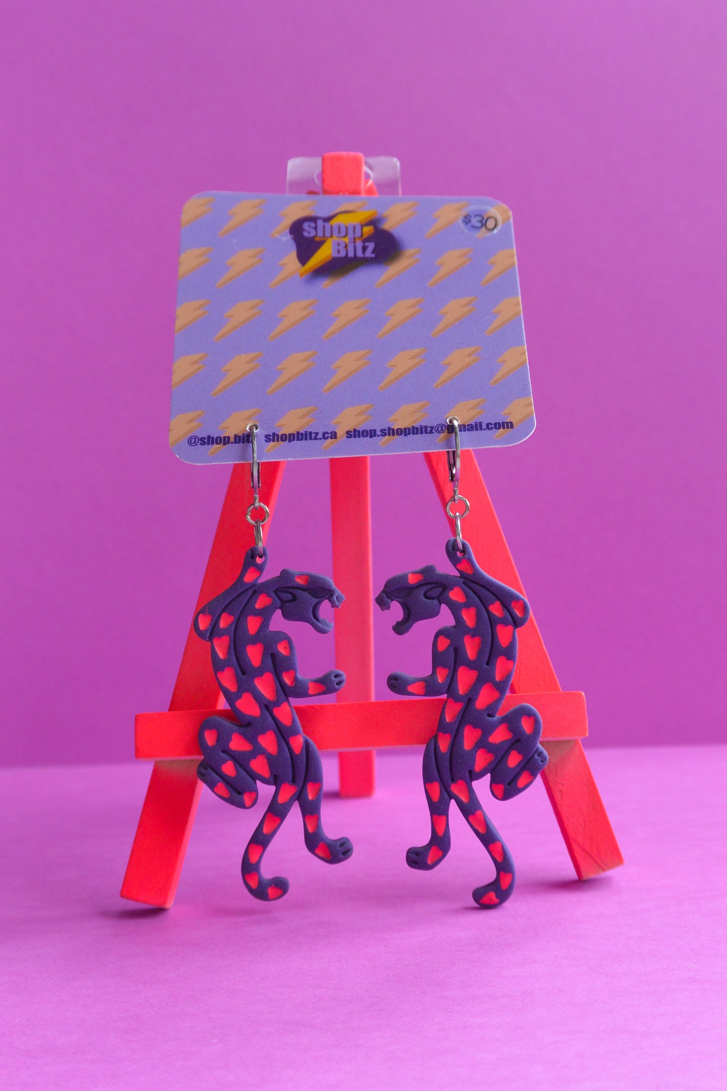 Purple and Pink Jaguars