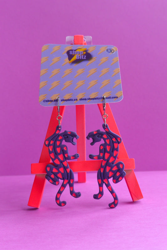 Purple and Pink Jaguars