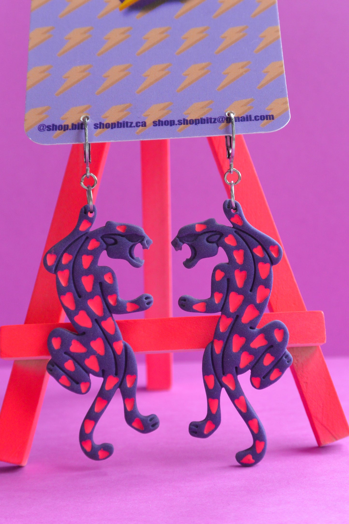 Purple and Pink Jaguars