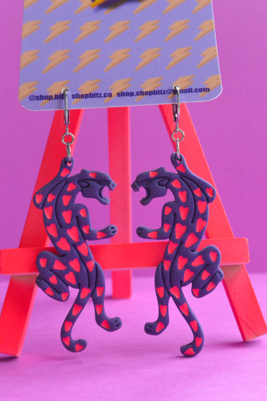 Purple and Pink Jaguars