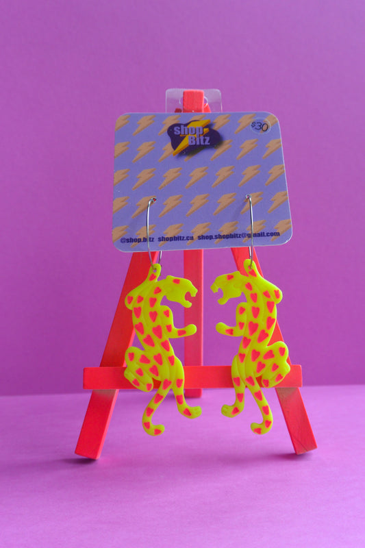 Yellow and Pink Jaguars