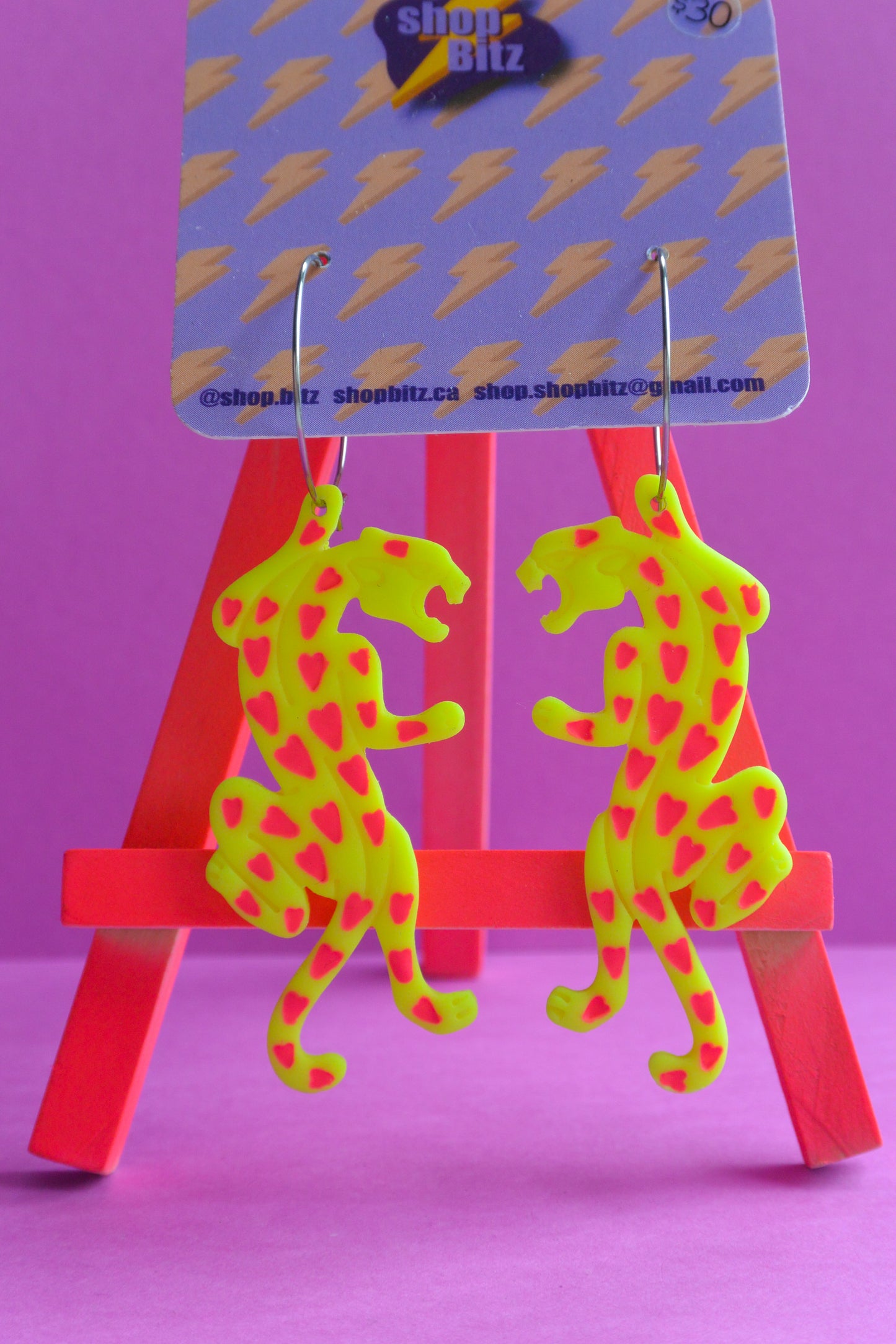 Yellow and Pink Jaguars