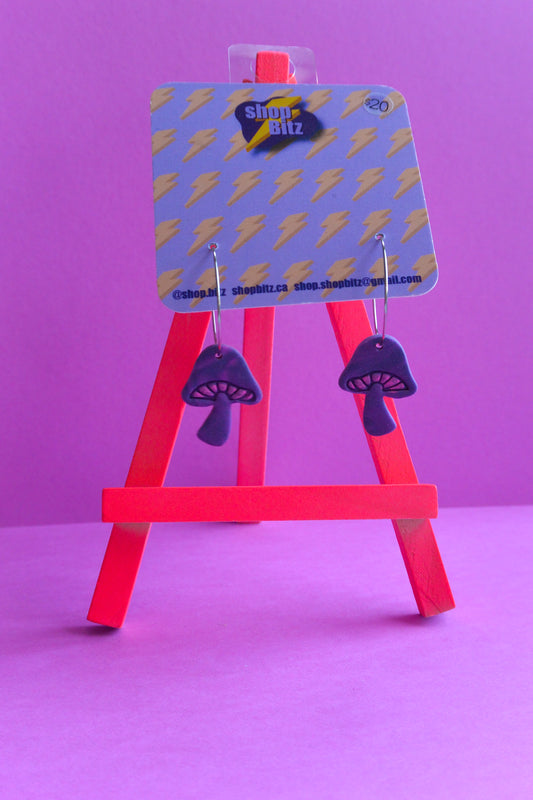 Purple Swirl Mushrooms