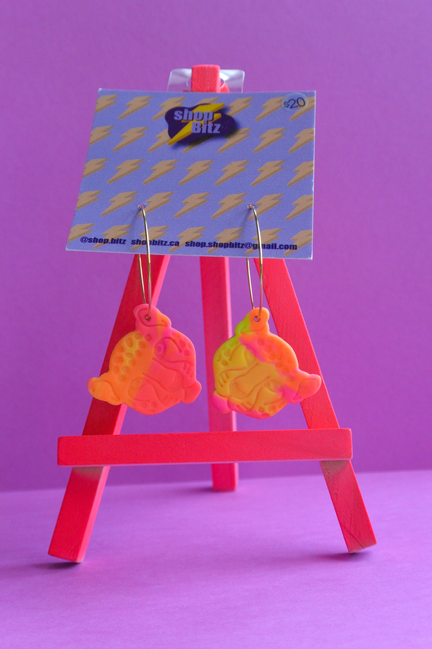 Multicoloured Jaguar Head