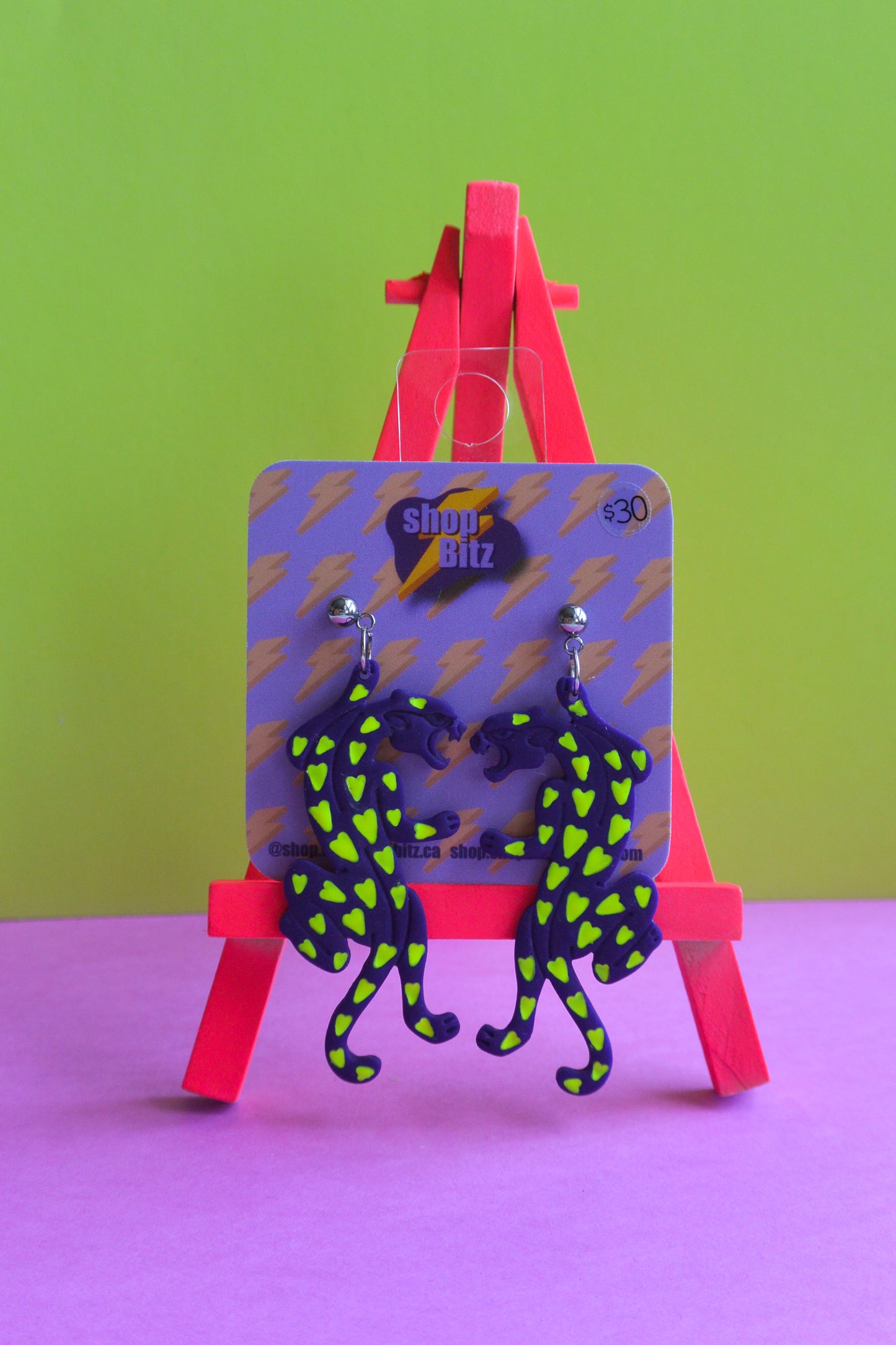 Purple and Yellow Jaguars