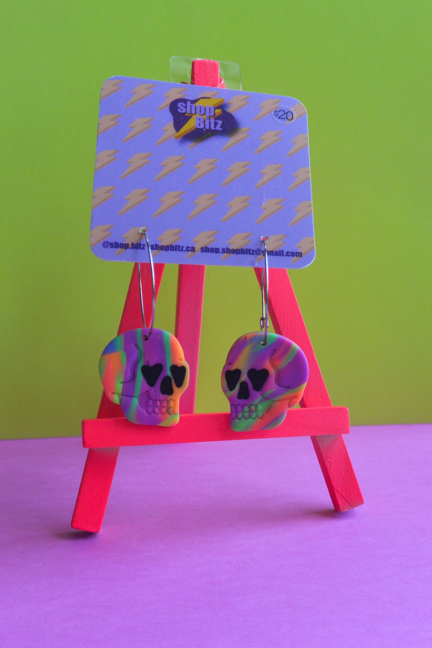 Neon Skulls
