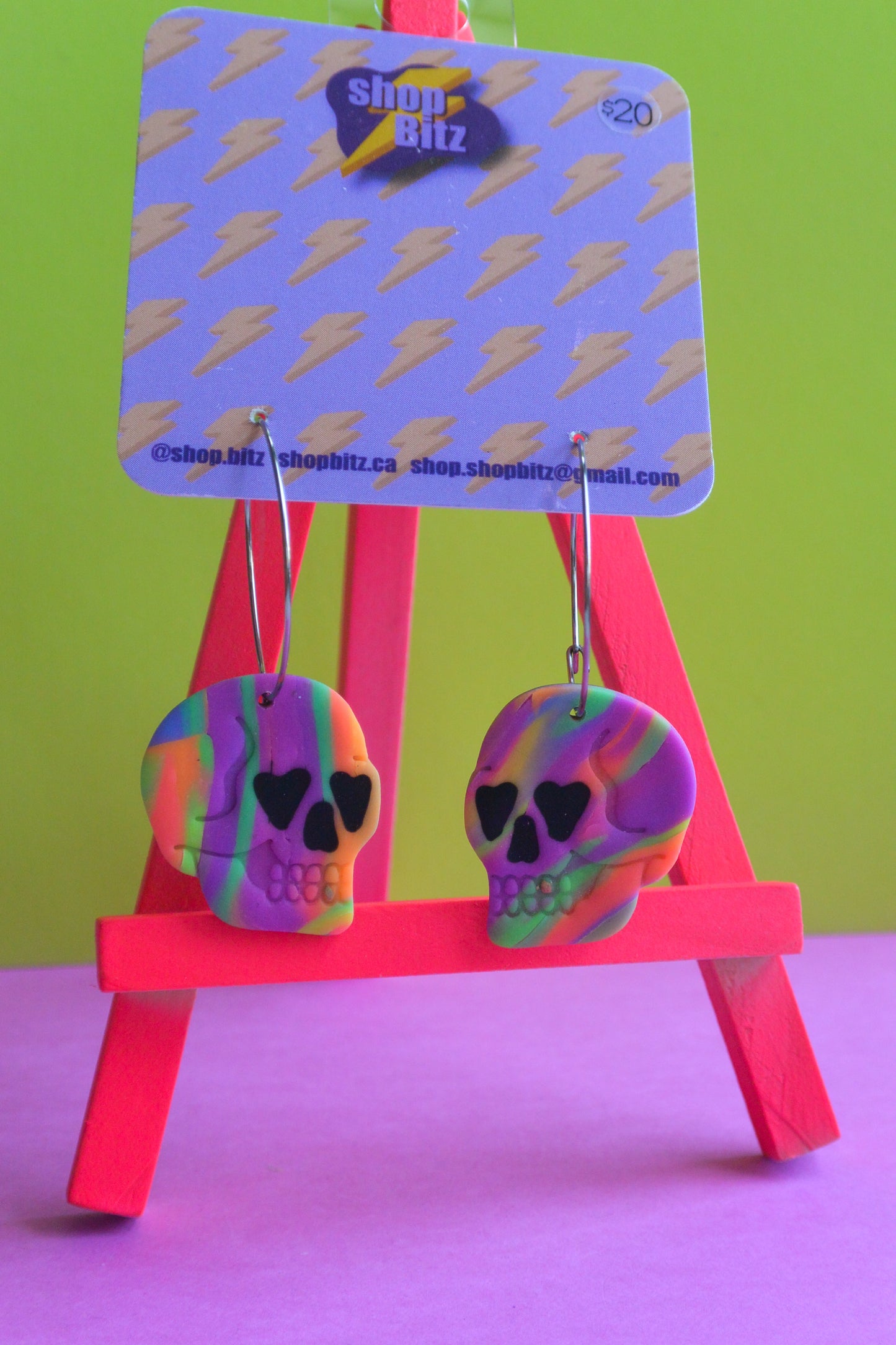 Neon Skulls