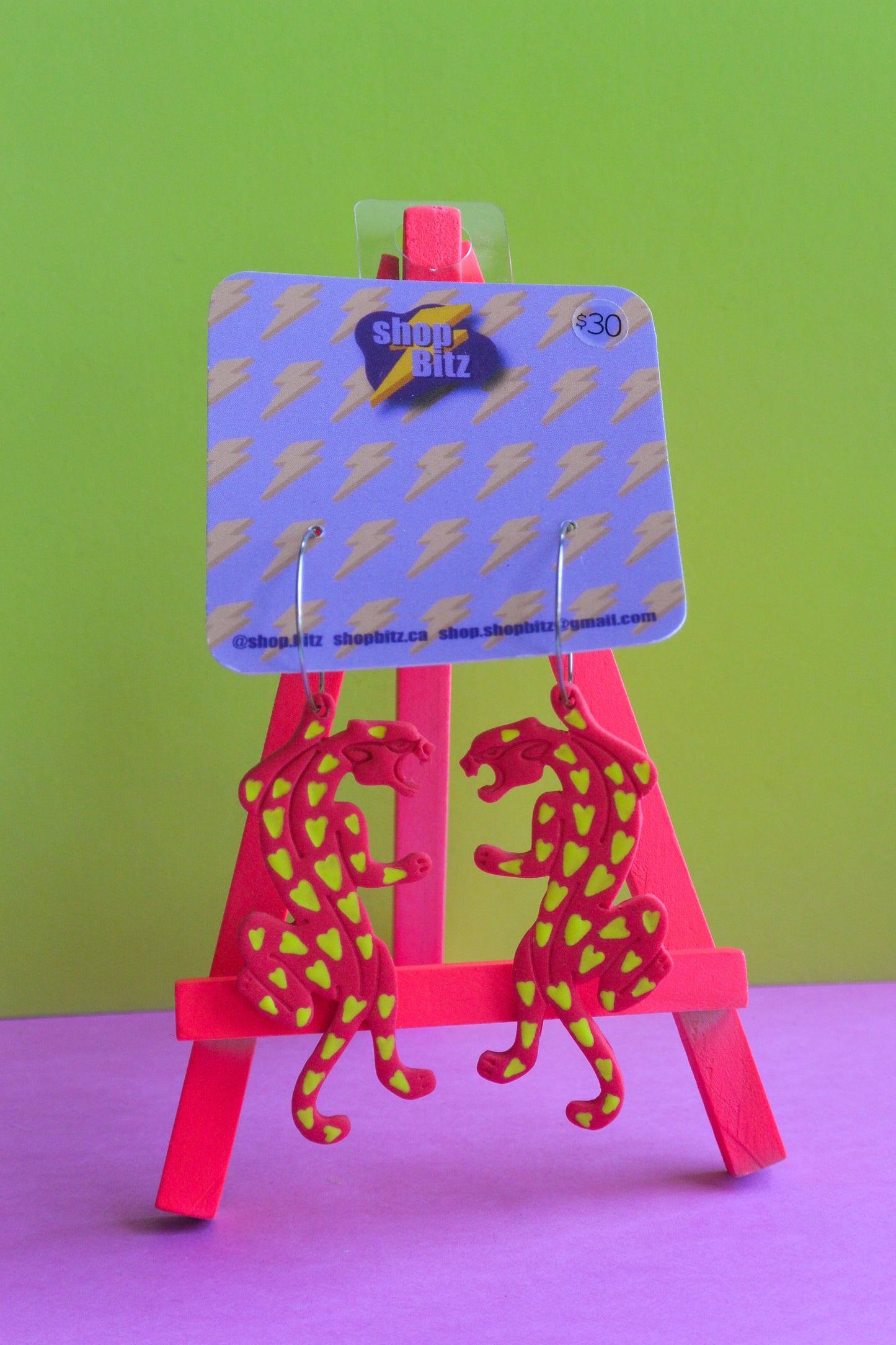 Pink and Yellow Jaguars