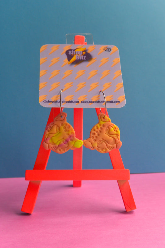 Orange and Yellow Jaguar Heads