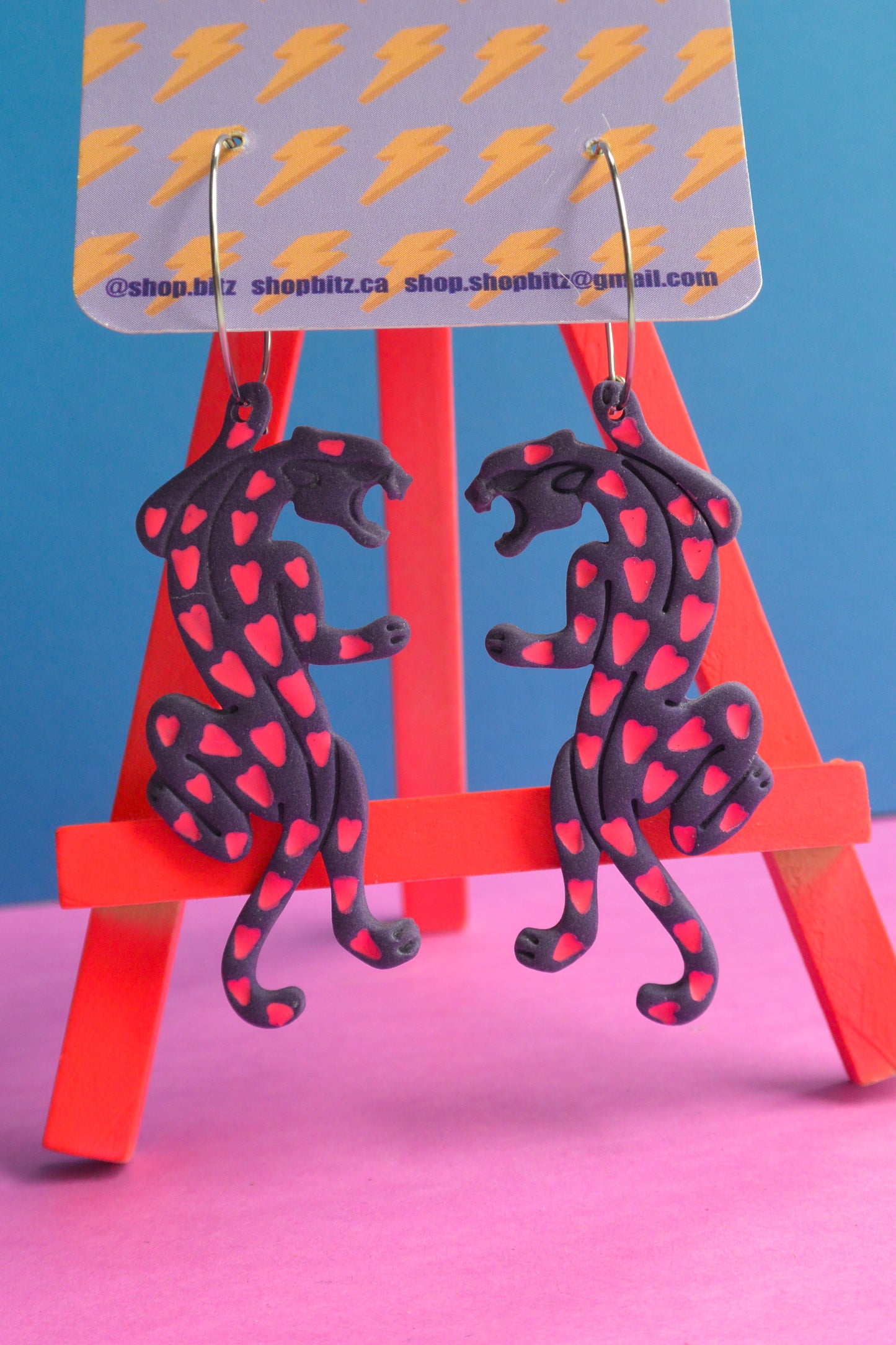 Purple and Pink Jaguars