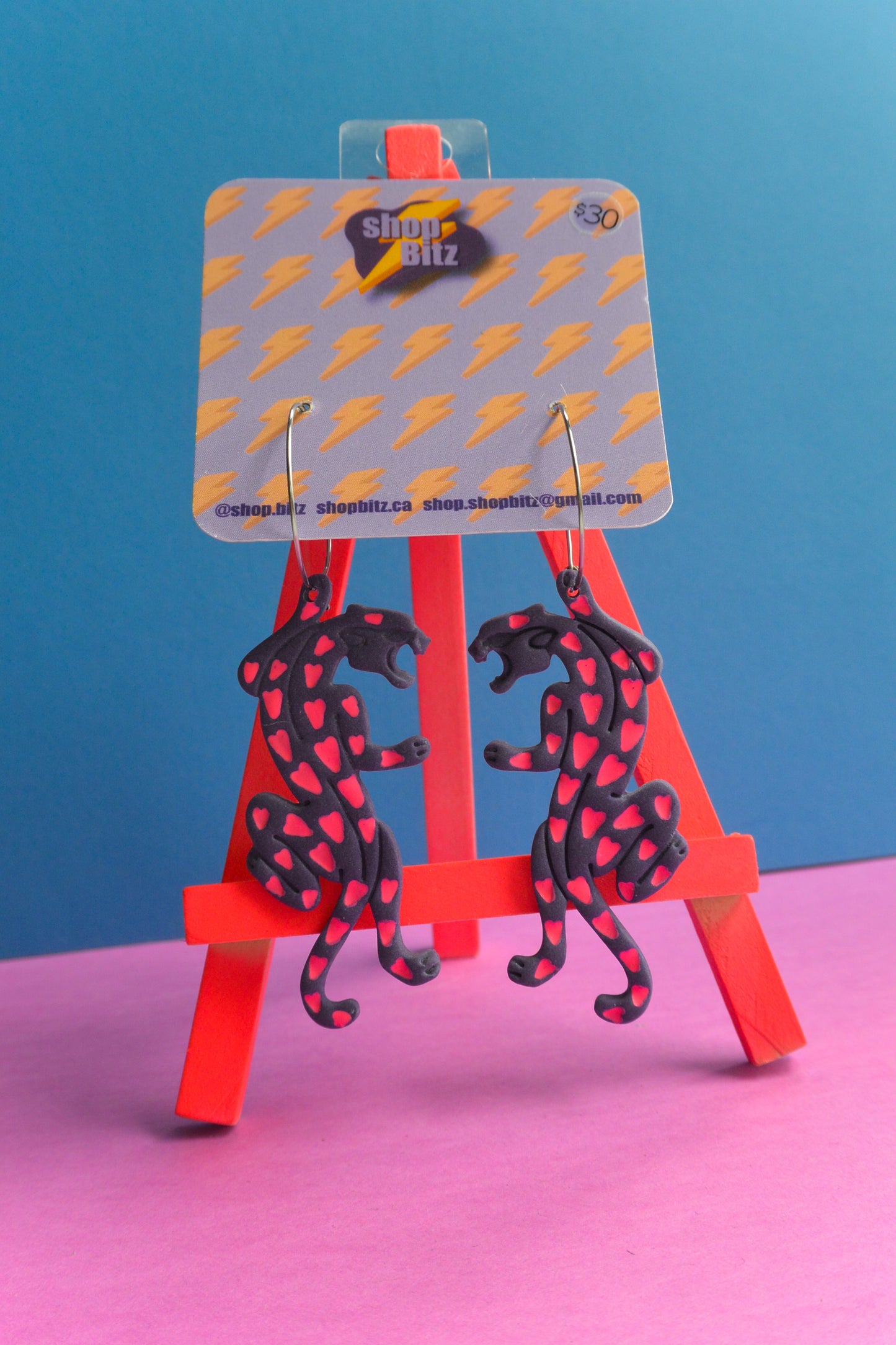 Purple and Pink Jaguars