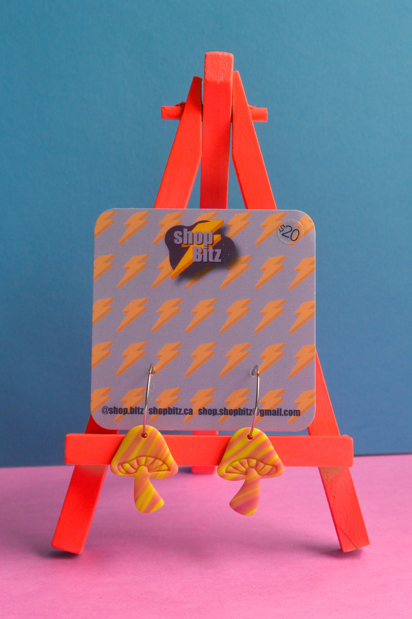 Yellow Striped Mushrooms