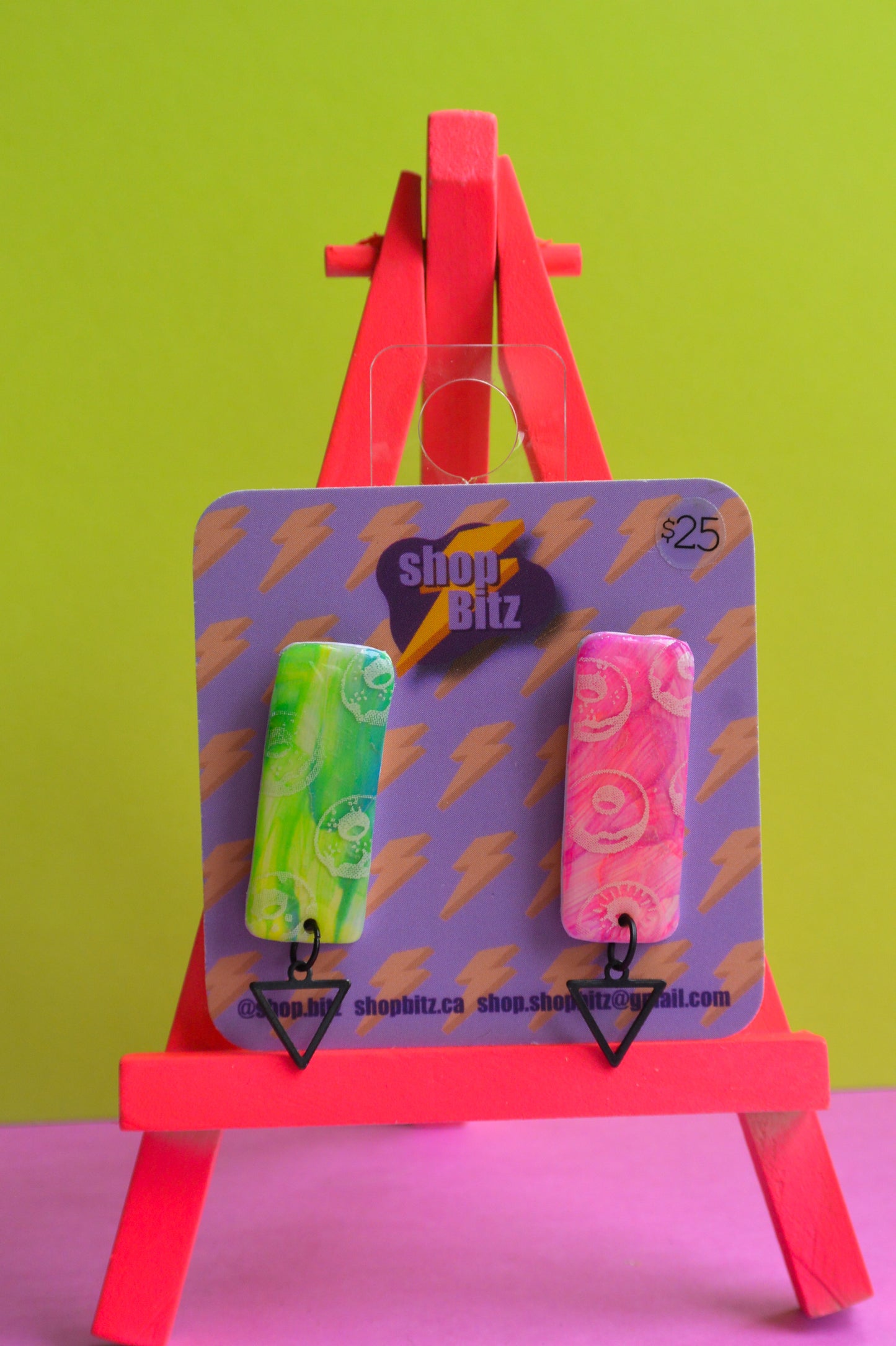 Neon Donut Rectangles