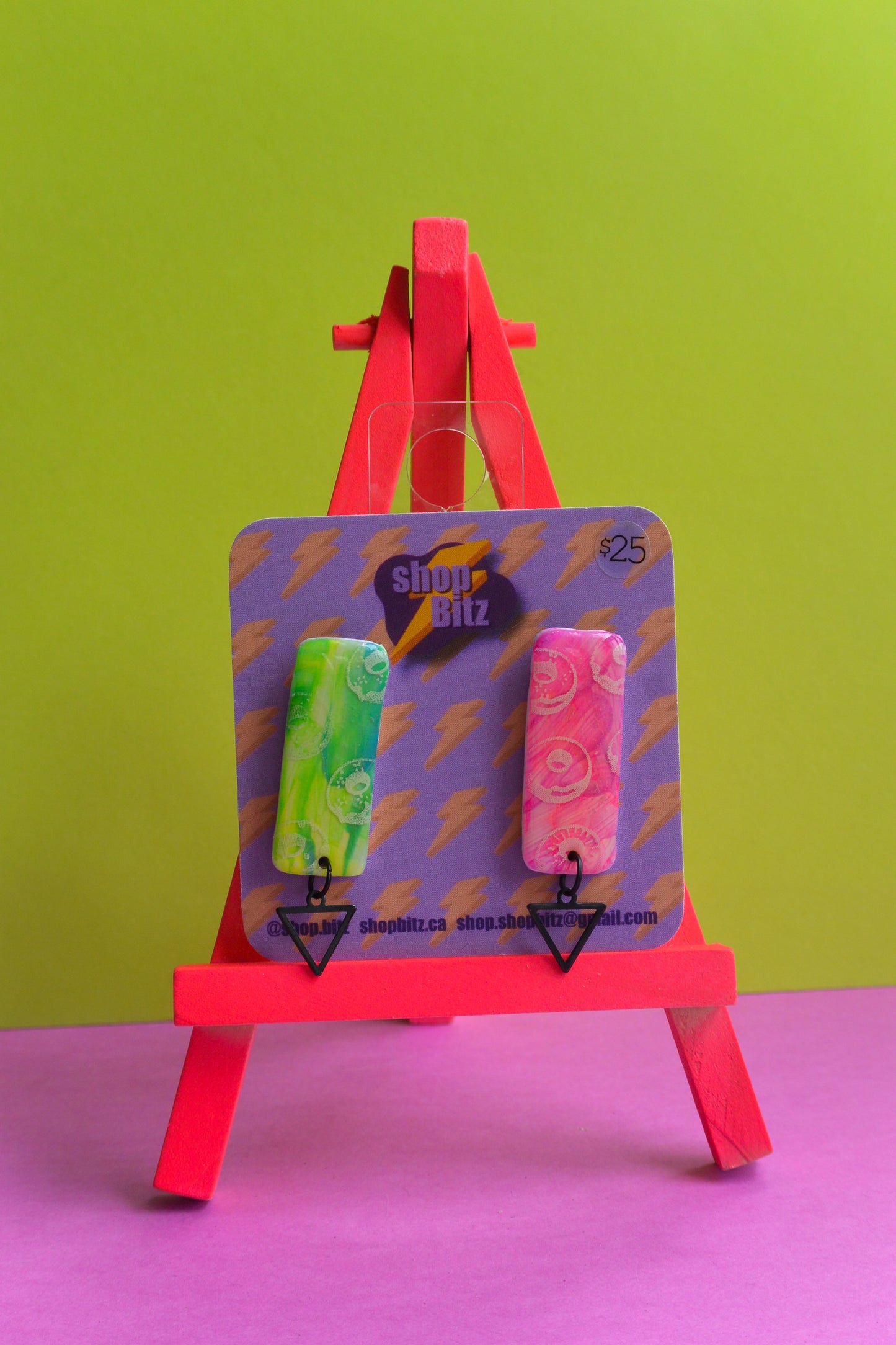 Neon Donut Rectangles