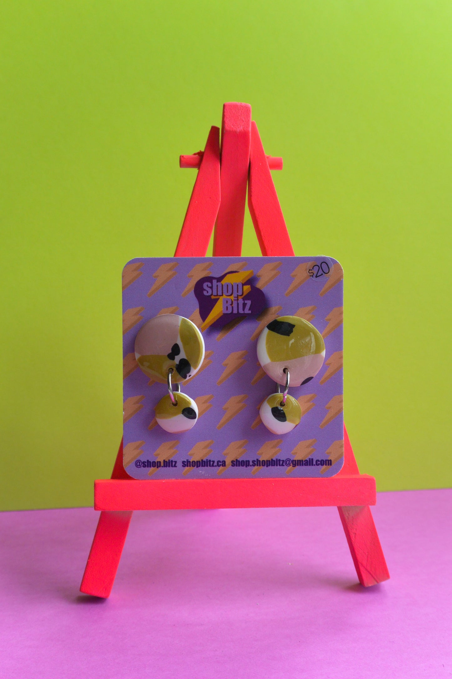 Yellow and Pink Circles