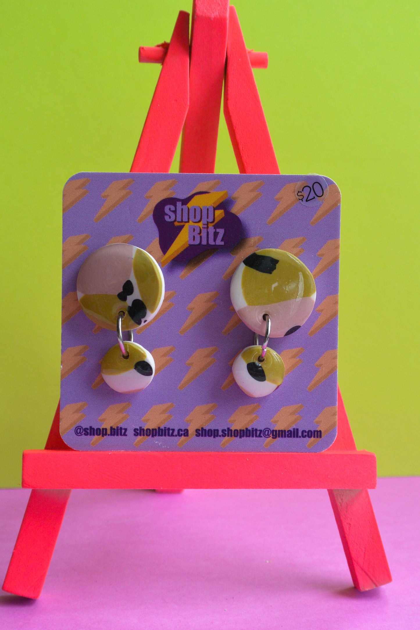 Yellow and Pink Circles