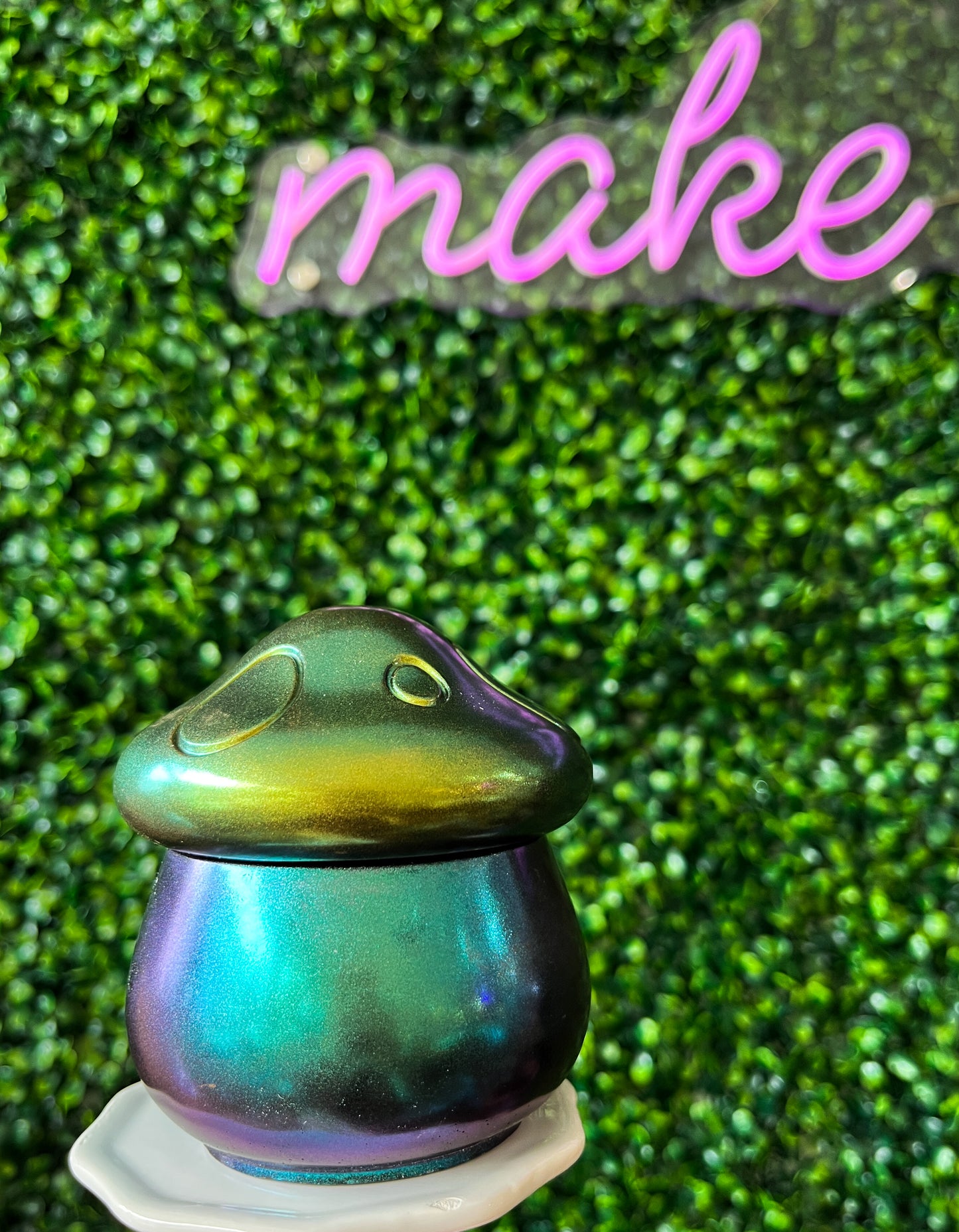 Colour Change Mushrooms