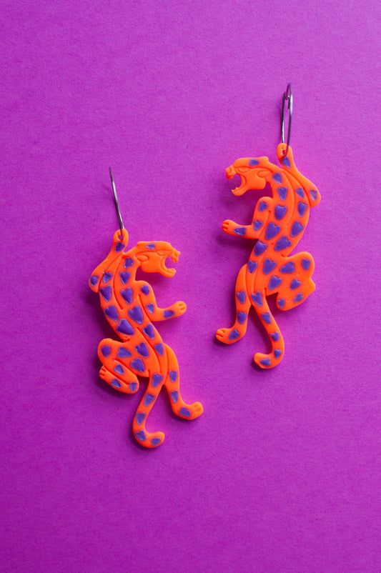 Orange and Purple Jaguars