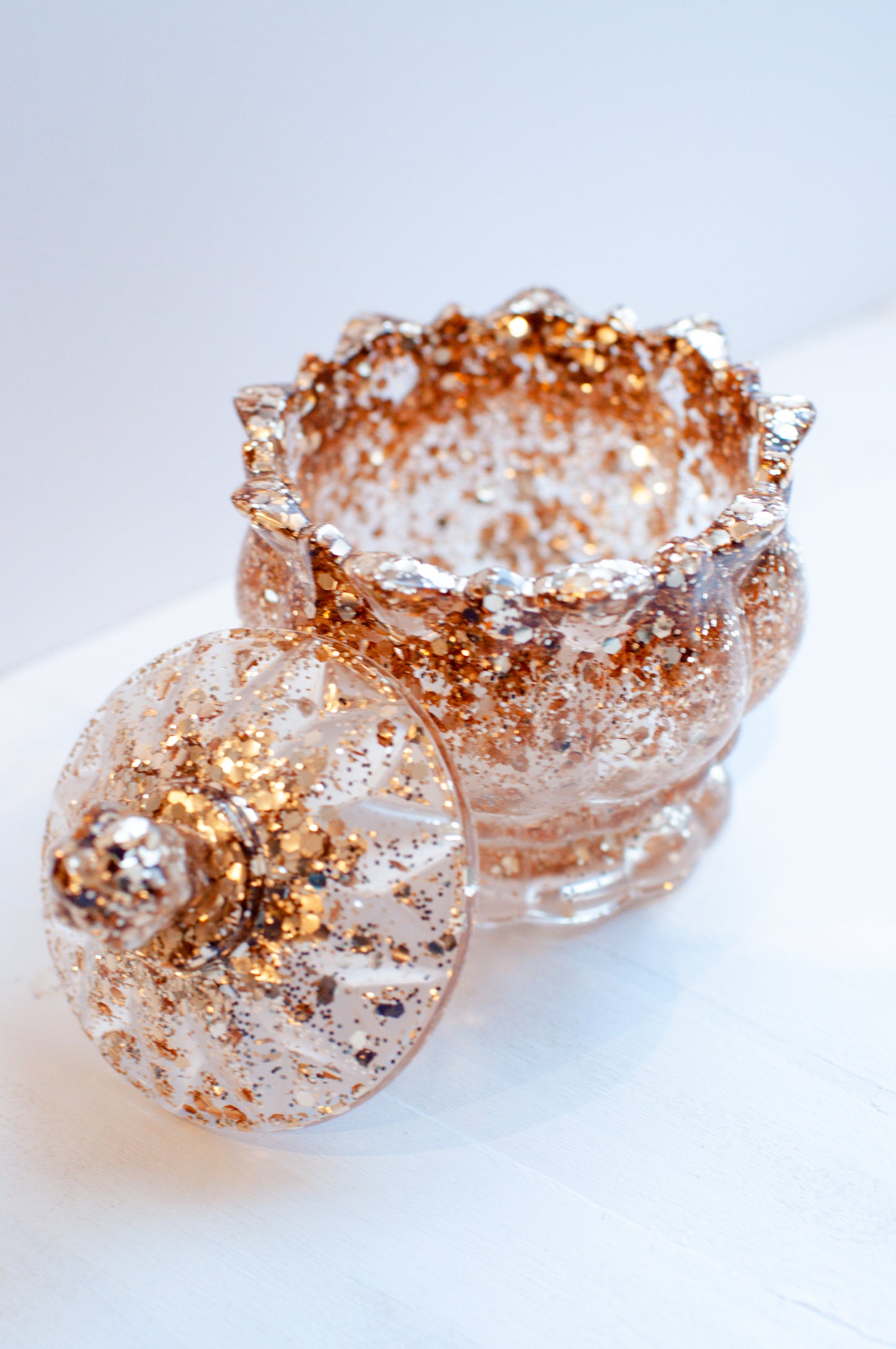 Gold Glitter Jar